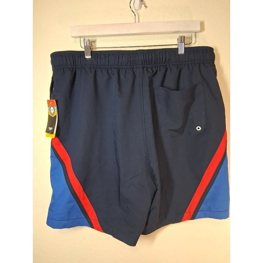 NWT Speedo Swimsuit Trunks Board Shorts Beach Summer Pool Men's Size XL